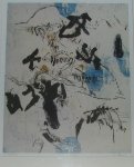 SETSUKO IKAI - grafika  japansko - njemačke ak. slikarice - cca 60x50