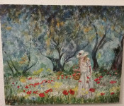 Sidonija Dragun- Ulje platno . 50×60