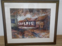 Slika Brajda, autor Želimir Šiško, pastel