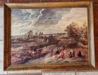 Slika Peter Paul Rubens - Seljaci se vraćaju s polja