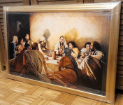 SLIKA POSLJEDNJA VEČERA - DIMENZIJE: 110x72 cm, prodajem