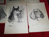 Slike slikane olovkom 1962  god