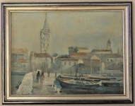 Zadar- ulje na platnu