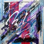 SPN - Sašo Petroševski Novak-APSTRAKTNI MOTIV-ciklus LEVANTE-original