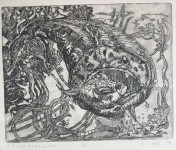 Sniženo!!! STELLA PERIĆ - Grafika - bakropis/aquatinta 4/10