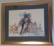 Rudolf Labaš - akvarel iz 1993.godine