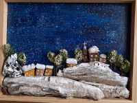 ..i tiho pada snijeg.., slika od naplavina