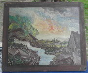 Ulje na drvenoj ploči