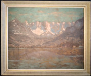 ulje na lesonitu iz 1930.godine