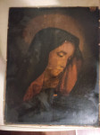 Ulje na platnu,Djevica Marija ,Slika !!