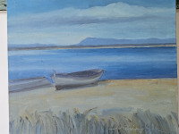 Ulje na platnu, morski motiv, Marijan Bingula