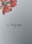 umjetnička slika 41:21,5cmMHolzingerizgraza cvijeće