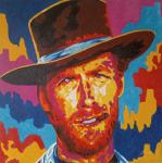 Umjetnička slika Clint Eastwood
