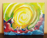 Umjetnička slika dim: 25cm x 19cm