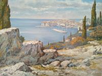 Umjetnička slika Dubrovnik panorama