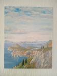 Umjetnička slika Dubrovnik pejzaž