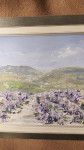 Umjetnička slika, Janica Šterc, "Lavanda", ulje na platnu, 30 x 24 cm