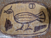 Umjetnička slika na keramici iz 1950-ih