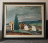 Umjetnička slika Selo