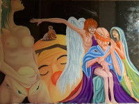 UMJETNIČKA SLIKA NA STAKLU