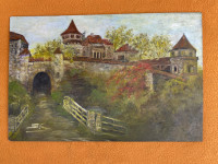 Utvrda - Ulje na lesonitu