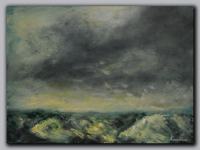 Valovi - ulje na platnu - umjetnička slika u prodaji - more - nebo