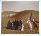 VASILIJE JOSIP JORDAN,SITOTISAK,65/50 CM,RIJEDAK MOTIV