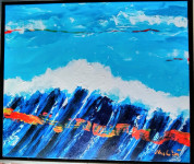 Vatroslav Kuliš, ulje na platnu, 50x60,  1998. god.