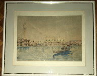 VENECIJA - Akvarel - Strani autor - 53x44cm