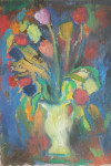Vilim Svečnjak - tulipani - ulje na platnu