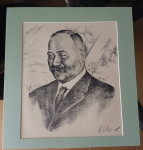 Vilko Šeferov - Portret Stjepana Radića