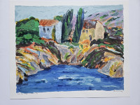 Vladimir Vrljić Ankin, kombinirana tehnika