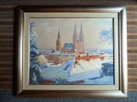 VLADO JAKELIĆ, ulje na platnu, 40x50 cm