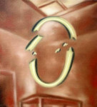 ŽELJKO KIPKE - ULJE NA PLATNU, 41x39 cm