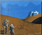 Zlatko Stančić - ulje na platnu / kombinirana tehnika /