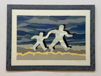 Zoltan Novak: Otac i sin – grafika 48×68 cm (1/7)