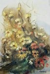 Zorica Turkalj "Cvijeće" ulje na platnu 80x60cm
