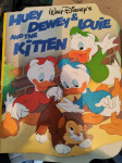 Huey Dewey and Louie and the kitten, WALT DISNEY slikovnice 1989.