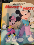 MICKEY'S PARTY Walt Disney slikovnica na engleskom iz 1989.