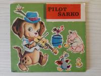 Pilot Šarko, stara slikovnica iz 1969, serija Cvrčak