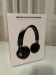 Bežične slušalice sa svjetlećim logom, crne boje P326.271 NOVO