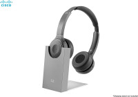 SLUSALICE 730 Wireless Dual On-ear  Headset+Stand USB-A Bundle-Carbon