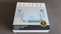 Slušalice Streetz TWS-107, bežične, bluetooth, mikrofon, in-ear -NOVO!