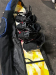 Snowboard komplet