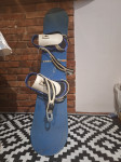 Snowboard daska s vezovima