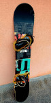 Snowboard Salamon 155 cm sa vezovima, buce Flow na poklon