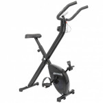 SPORTINATOR X-Bike sklopivi sobni bicikl crne boje