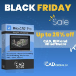BricsCAD Black Friday popust Lifetime Licenca. Jamstvo najbolje cijene