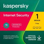 Kaspersky Internet Security 1 GOD. 1 PC (ESD) PDV NOVO R1 Račun