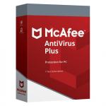McAfee AntiVirus Plus - 1 godina neograničen broj uređaja